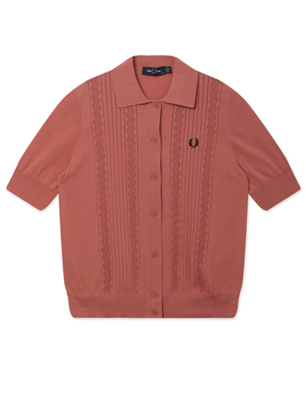 Женская Рубашка Pointelle Detail