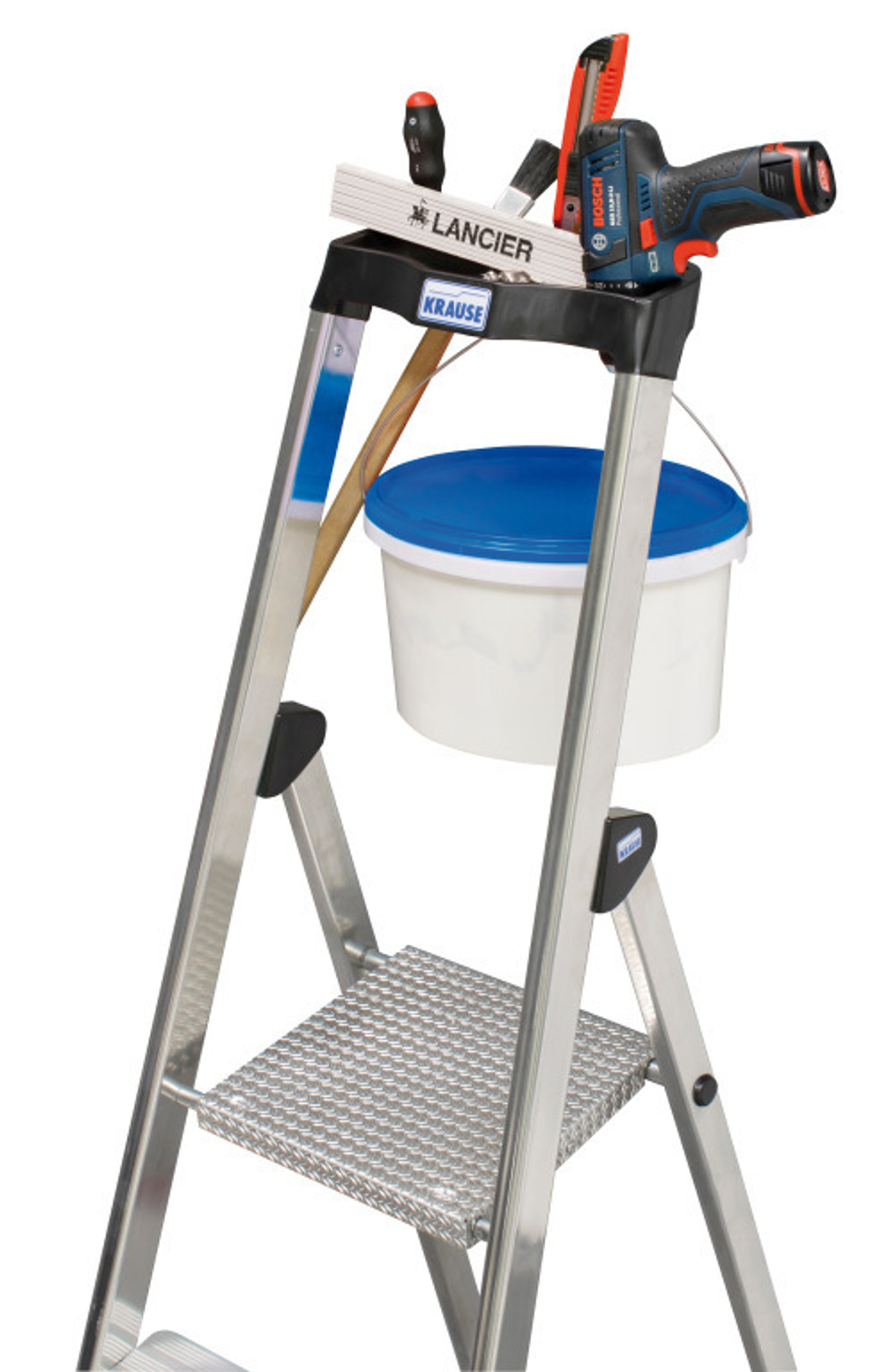 SOLIDO Свободностоящая стремянка, 4 ступени (126634)