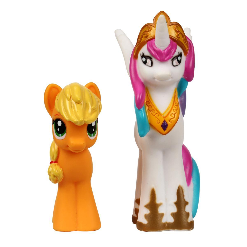 Набор игрушек для купания "Мой маленький пони" 2шт. ПВХ, пакет Капитошка 171R-PVC (Играем вместе)