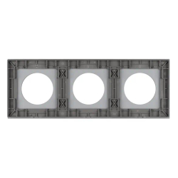 Рамка стеклянная FRM-GLARE-GC-3-GR (Arlight, -) 043840