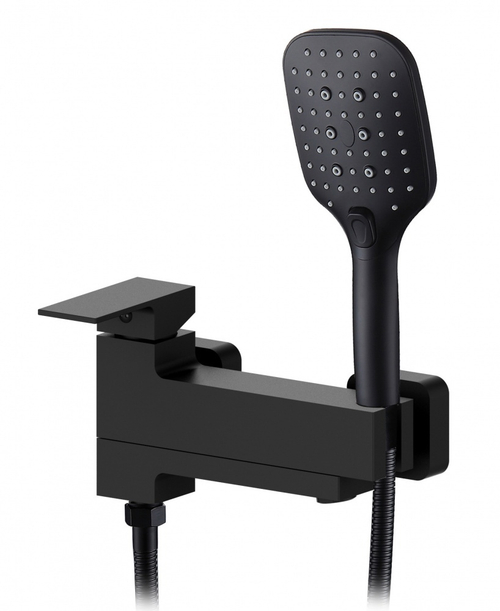 393531-С Смеситель од. для ванны кор. (ЧЕРНЫЙ) ViEiR (8/1шт)