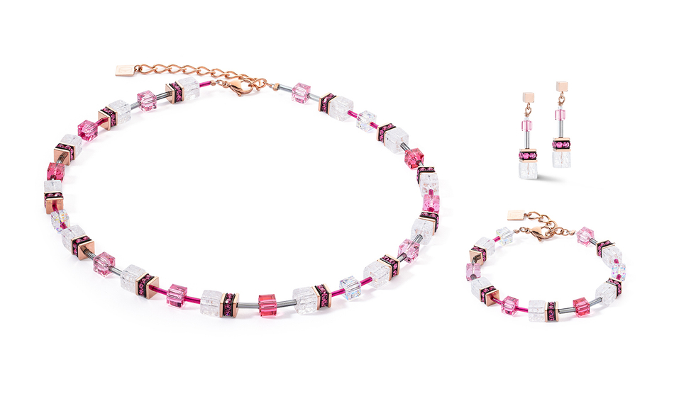Серьги Coeur de Lion Pink 3018/21-0400