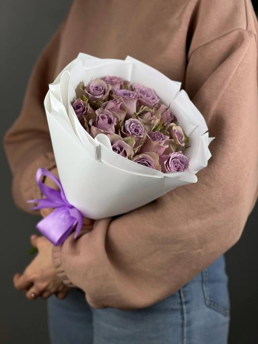 Букет роз Саманта Бридал 40 см (в упаковке)