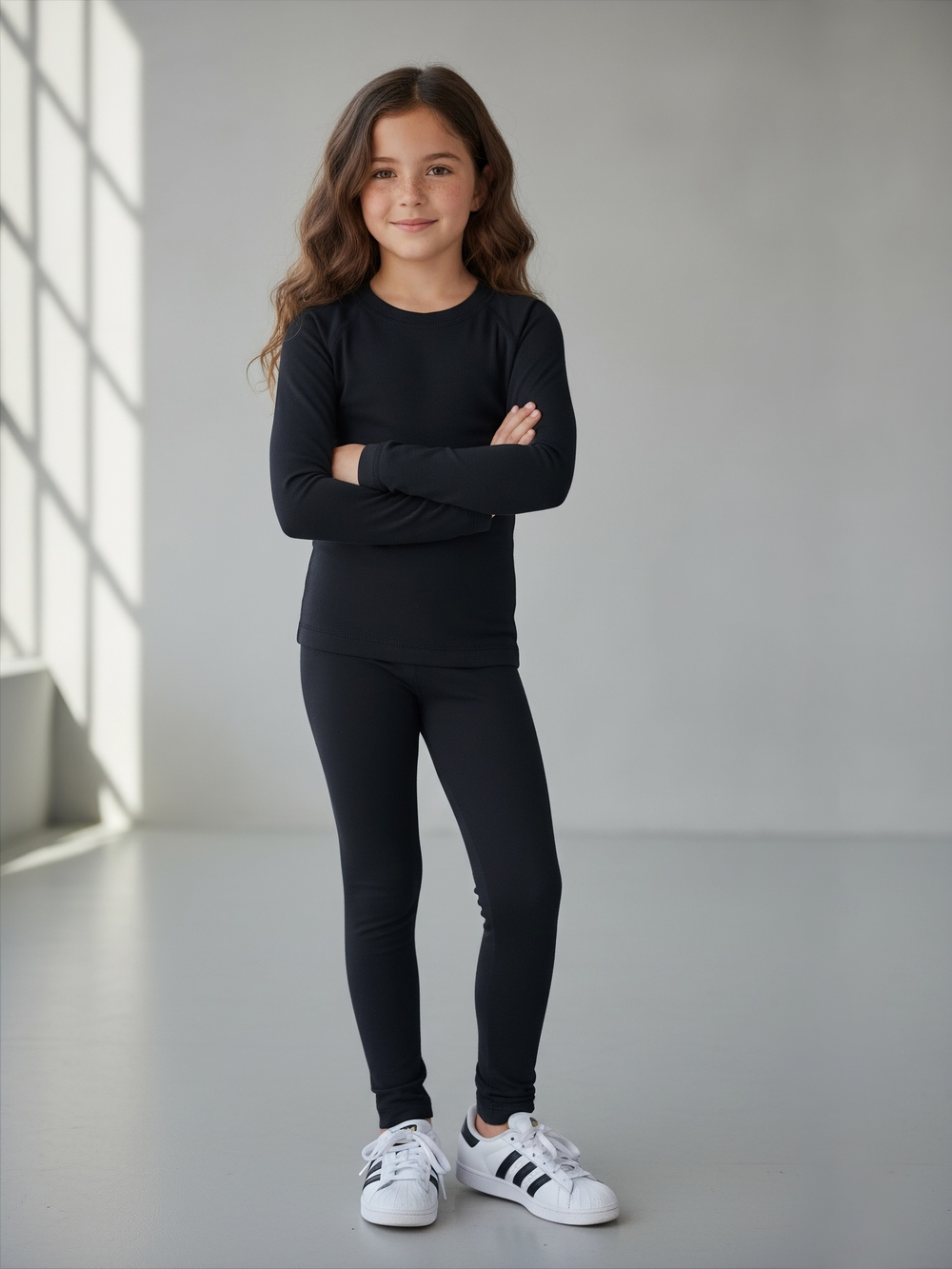 Комплект мягкого термобелья (лонгслив и леггинсы)