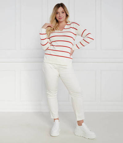 Свитер plus size Persona by Marina Rinaldi - белый(1361303)