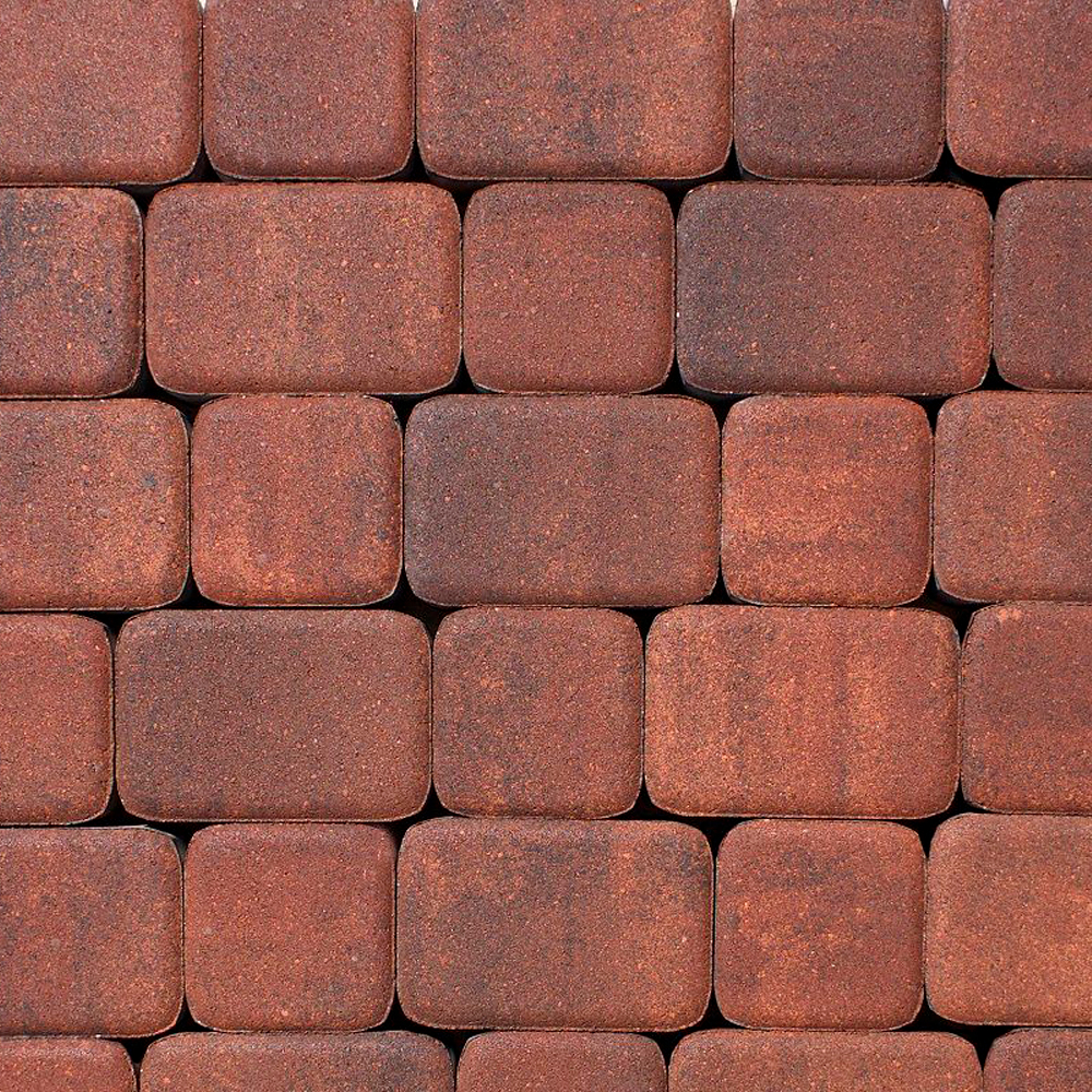 ТРОТУАРНАЯ ПЛИТКА КЛАССИКО - А.1.КО.4 ЛИСТОПАД ГЛАДКИЙ АРАБСКАЯ НОЧЬ, КОМПЛЕКТ ИЗ 2 ВИДОВ ПЛИТ