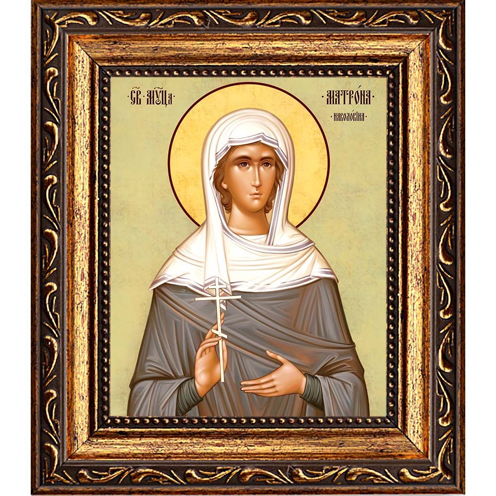 Матрона Наволокина святая мученица. Икона на холсте.
