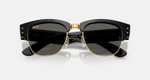 RAY-BAN MEGA CLUBMASTER BLACKED OUT COLLECTION RB0316S 68265J