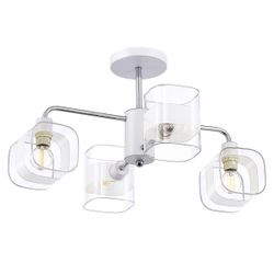 Citilux Бертон CL140140 Люстра потолочная Белая