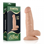 Фаллоимитатор на присоске Lovetoy Real Extreme (17,5*3,7)
