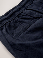 Брюки льняные для мальчика Next E42-437, Темно-синий