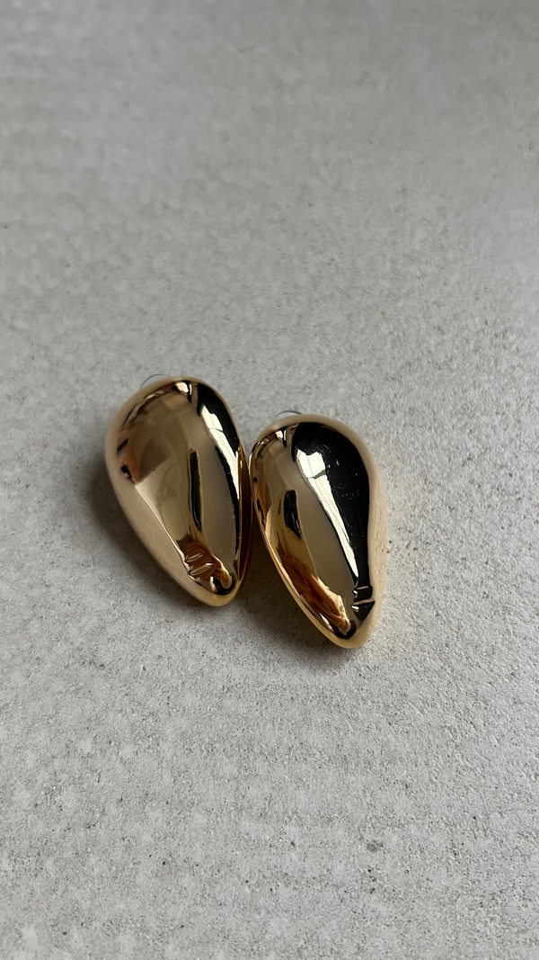 Серьги имиджевые капля