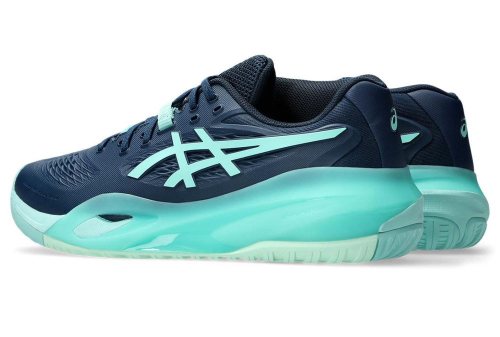 Теннисные кроссовки Asics Gel-Resolution X - night sky/illuminate mint