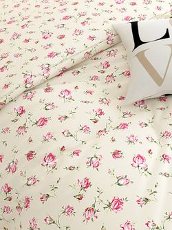 Комплект наволочек 2шт Сказка "Розовые бутоны на бежевом" 70х70 см