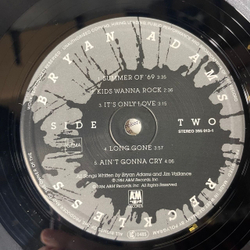 Винтажная виниловая пластинка LP Bryan Adams Reckless (Германия 1985)