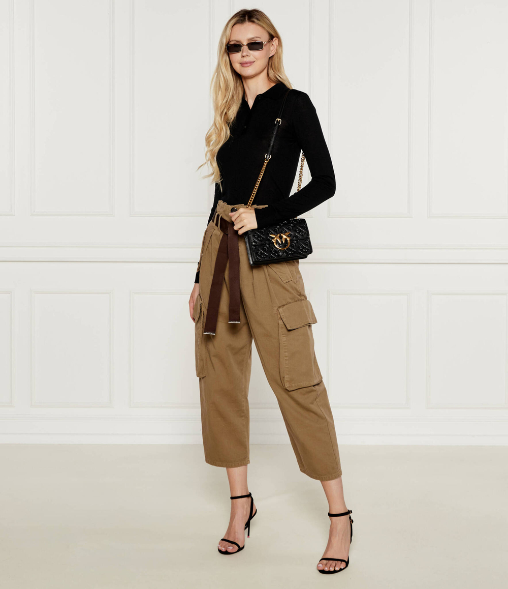 Хлопковый свитер liquoroso Pinko - черный(103940 A229)