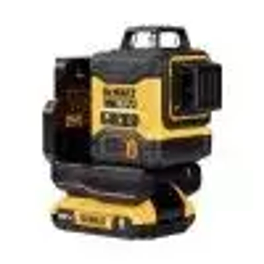 Лазерный нивелир с зеленым лучем DEWALT DCLE34031D1, кейс, Акб и ЗУ