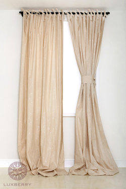 Штора на завязках с подхватом Sweet от Bovi