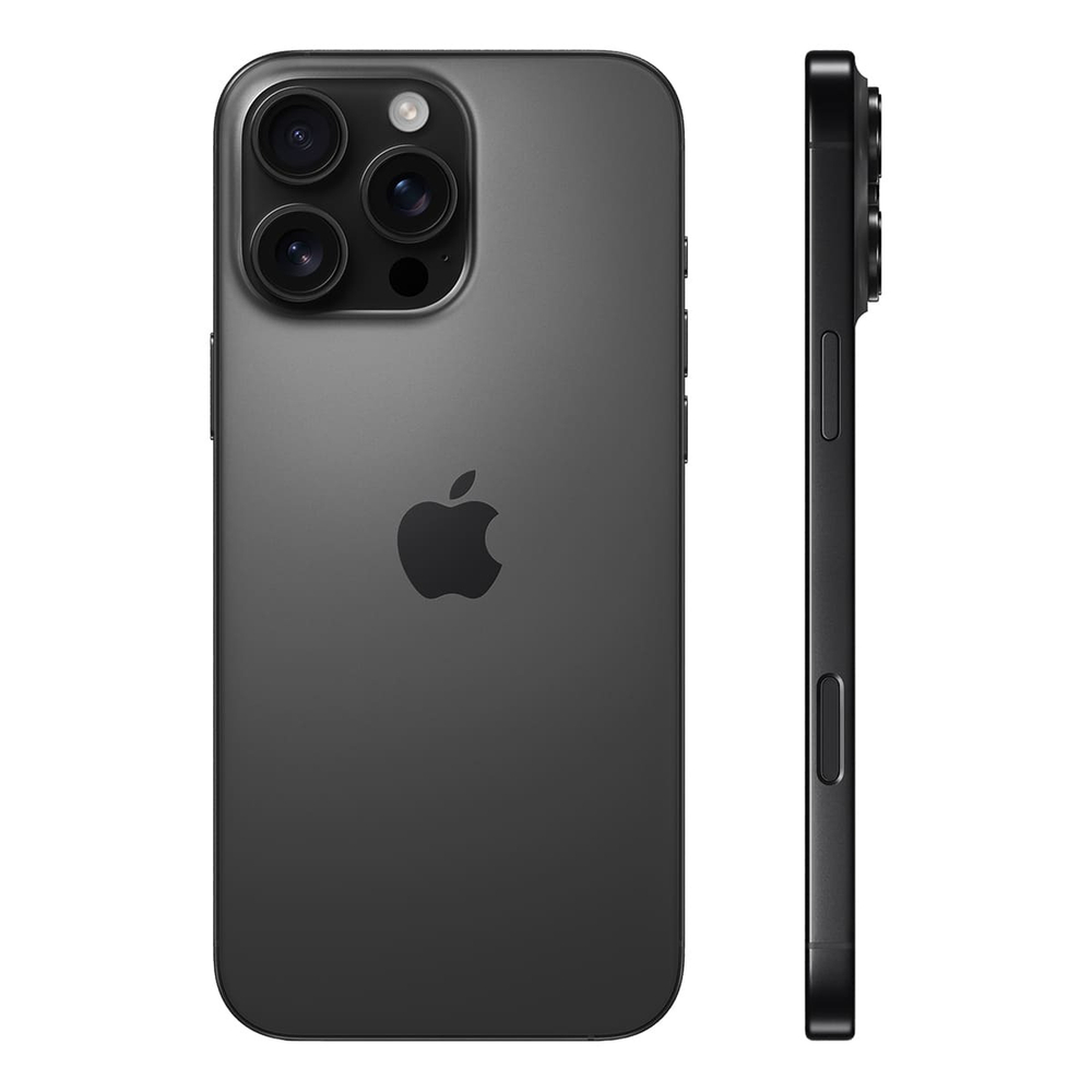 iPhone 16 Pro Max 512Gb eSIM+SIM Black Titanium, титановый чёрный