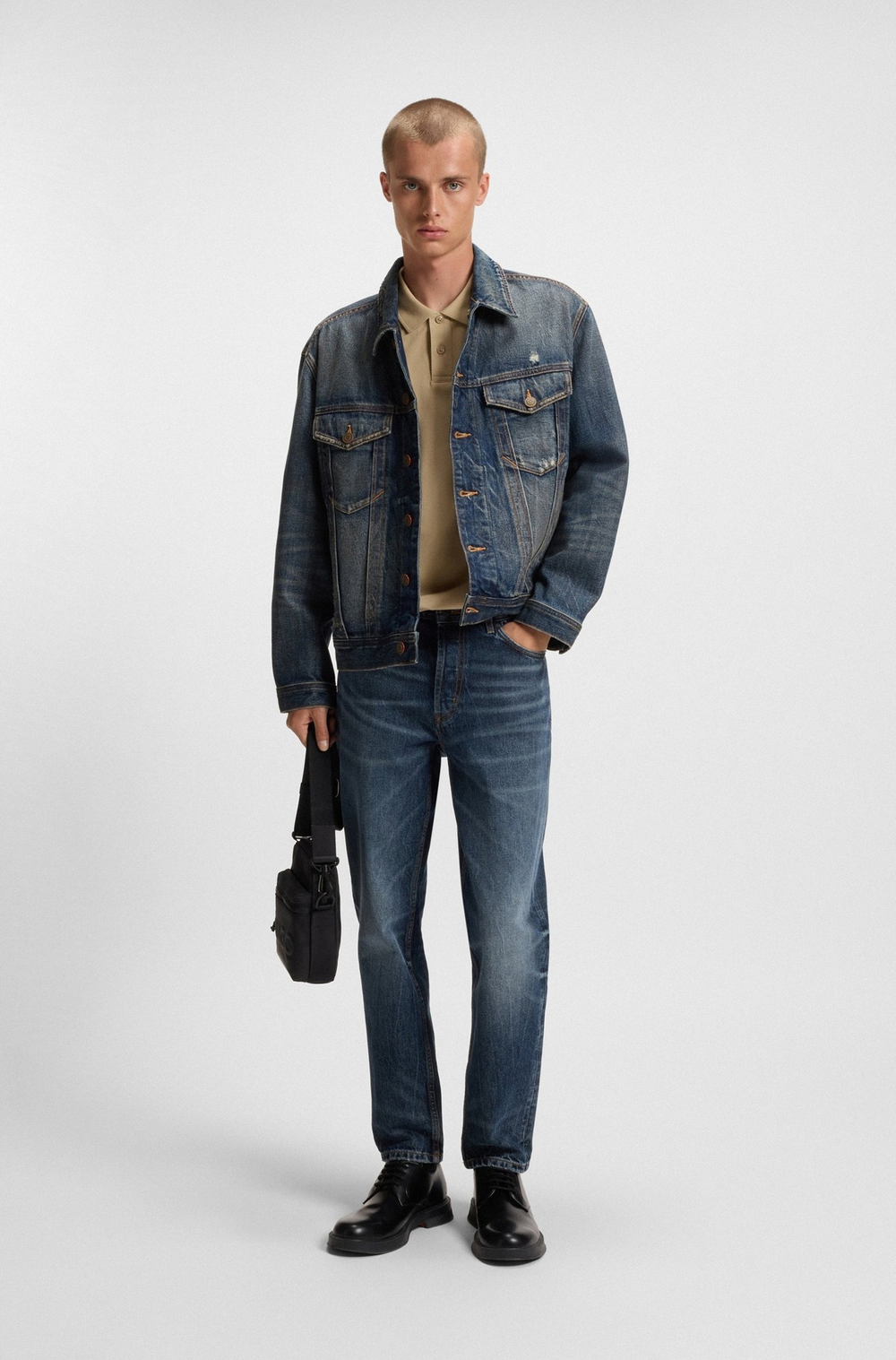 Поло мужское HUGO Dusplity