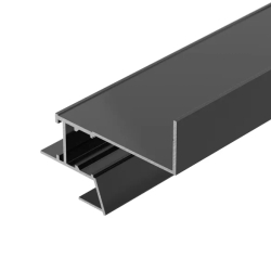 Профиль СEIL-S18-SHADOW-SIDE-3000 BLACK (Arlight, Алюминий) 047639