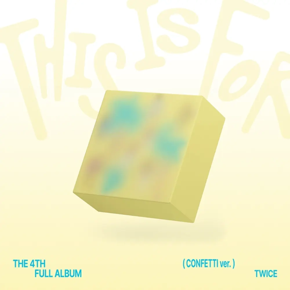 Альбом TWICE - THIS IS FOR (CONFETTI Ver.)