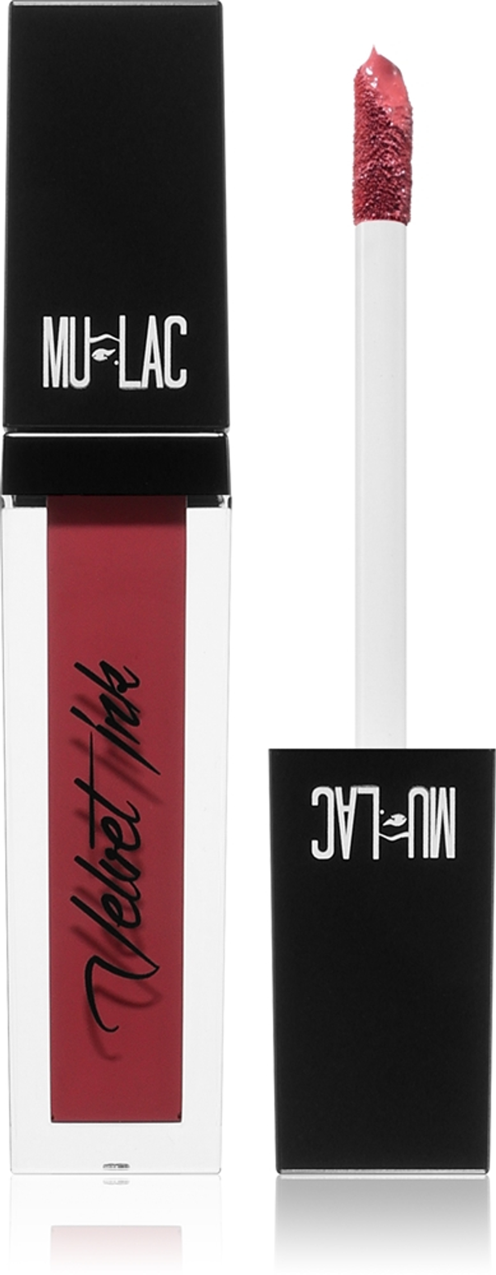 Mulac Cosmetics Velvet Ink - Долговременная матовая помада в жидкой форме оттенок Secret Love, 5 ml