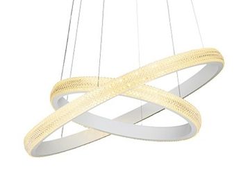 Подвесной светодиодный светильник с пультом FA615 WH 90W белый (ПДУ РАДИО 2.4) Acrylic Ambrella