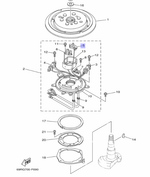 Датчик Холла Yamaha 25/30лс (61N855430900)