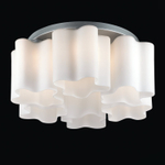 SL116.502.06 Люстра потолочная ST-Luce Серебристый/Белый E27 6*60W ONDE