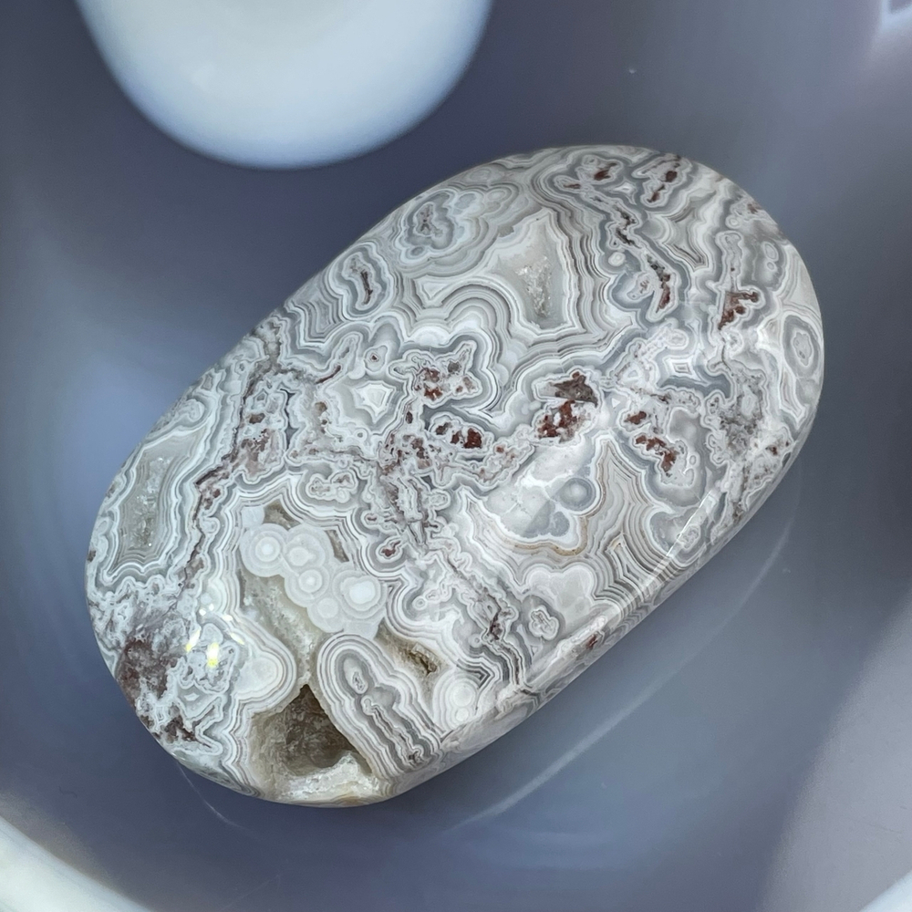 59298 Агат Мексиканский Галтовка 58мм