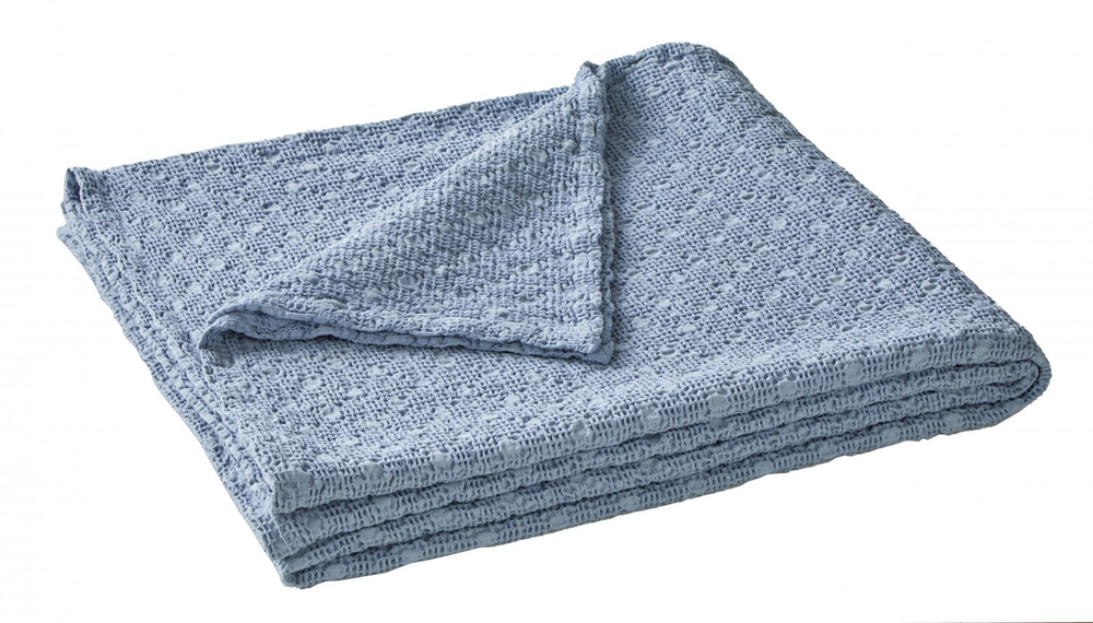 Покрывало Ппокрывало EVEREST CELESTE Blanc des Vosges 240x260 Голубой