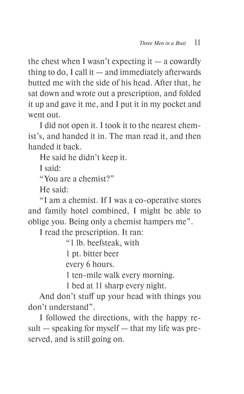 Three Men in a Boat (To Say Nothing of the Dog)