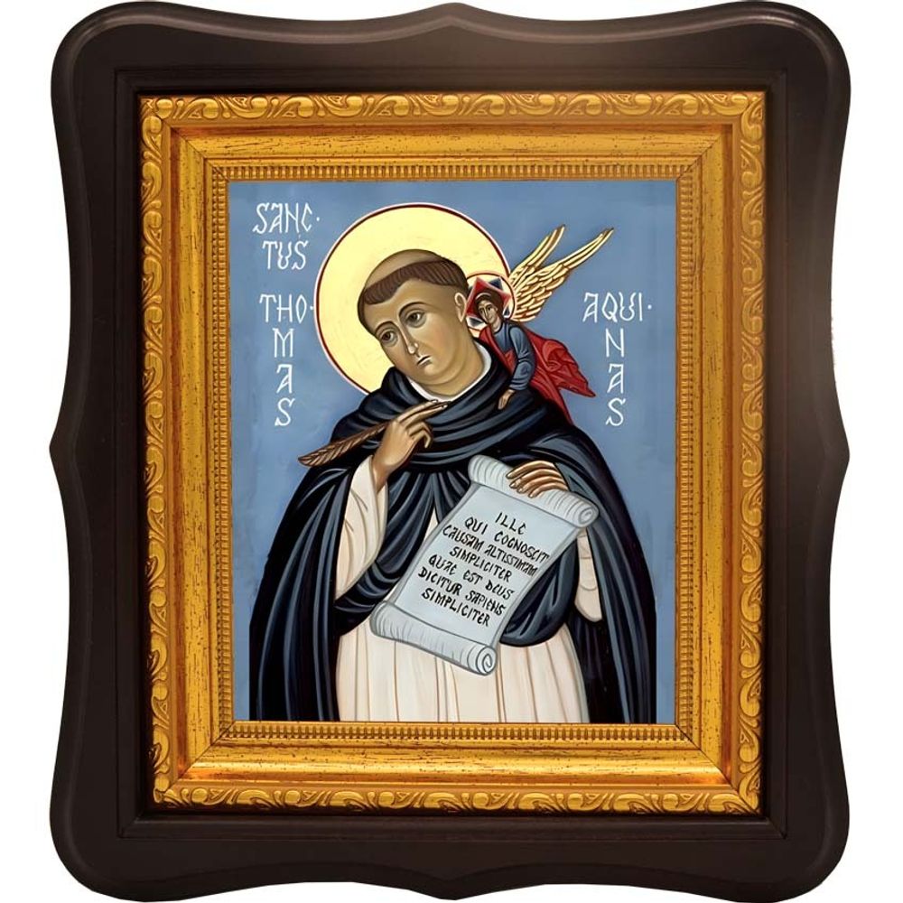 Фома Аквинский. Икона на холсте.