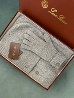 Комплект Loro Piana (шарф + шапка + перчатки)