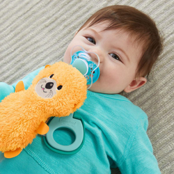 Fisher-Price Clipimals - Зажим для клипборда и пустышки Otter GJD29