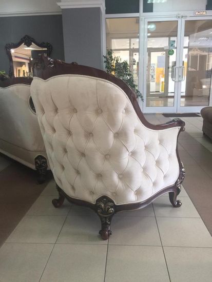 Набор мягкой мебели МОНА ЛИЗА орех