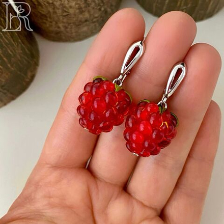 Серьги Малина