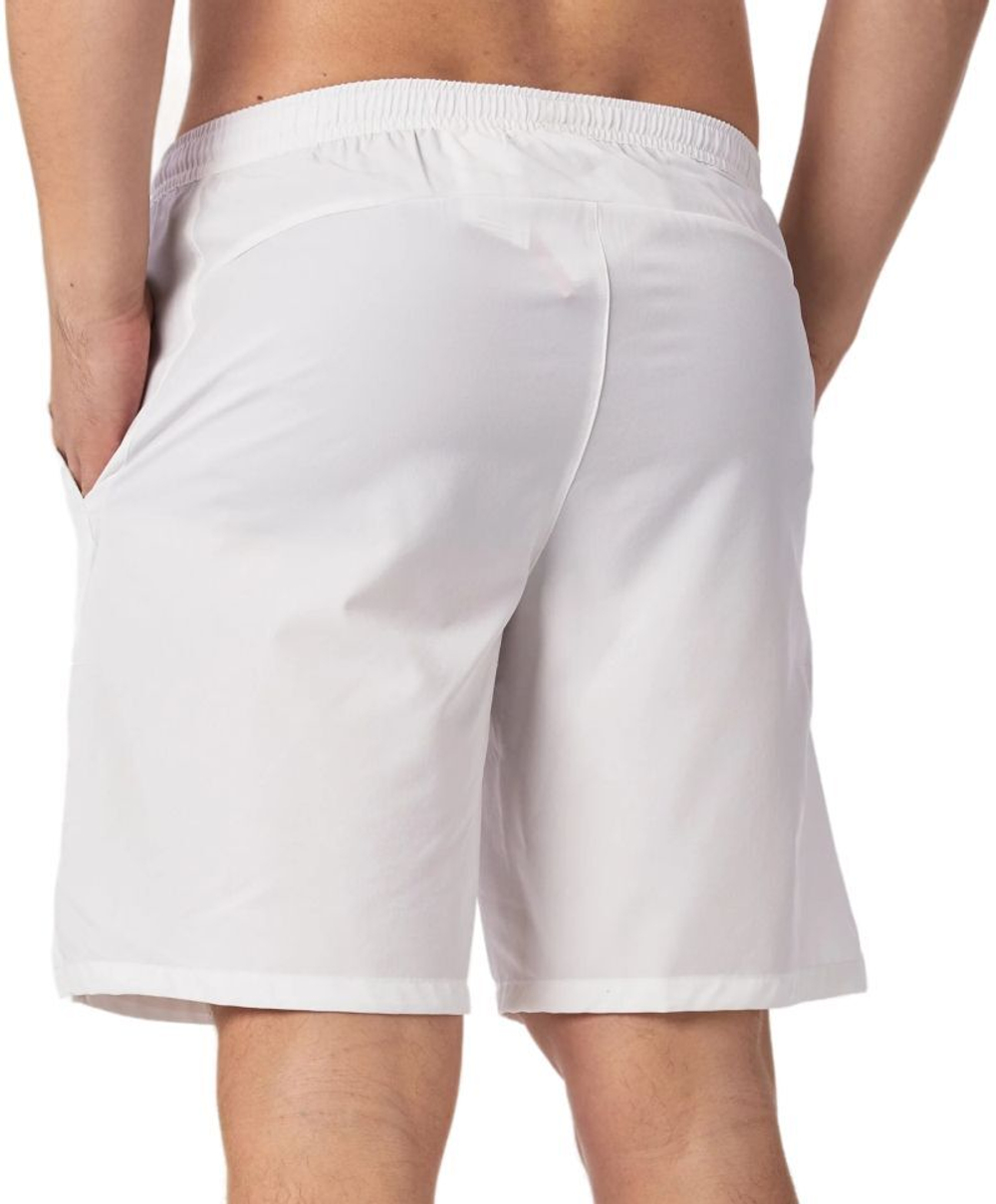 Теннисные шорты Lotto Tech I 9" Shorts - bright white/all black
