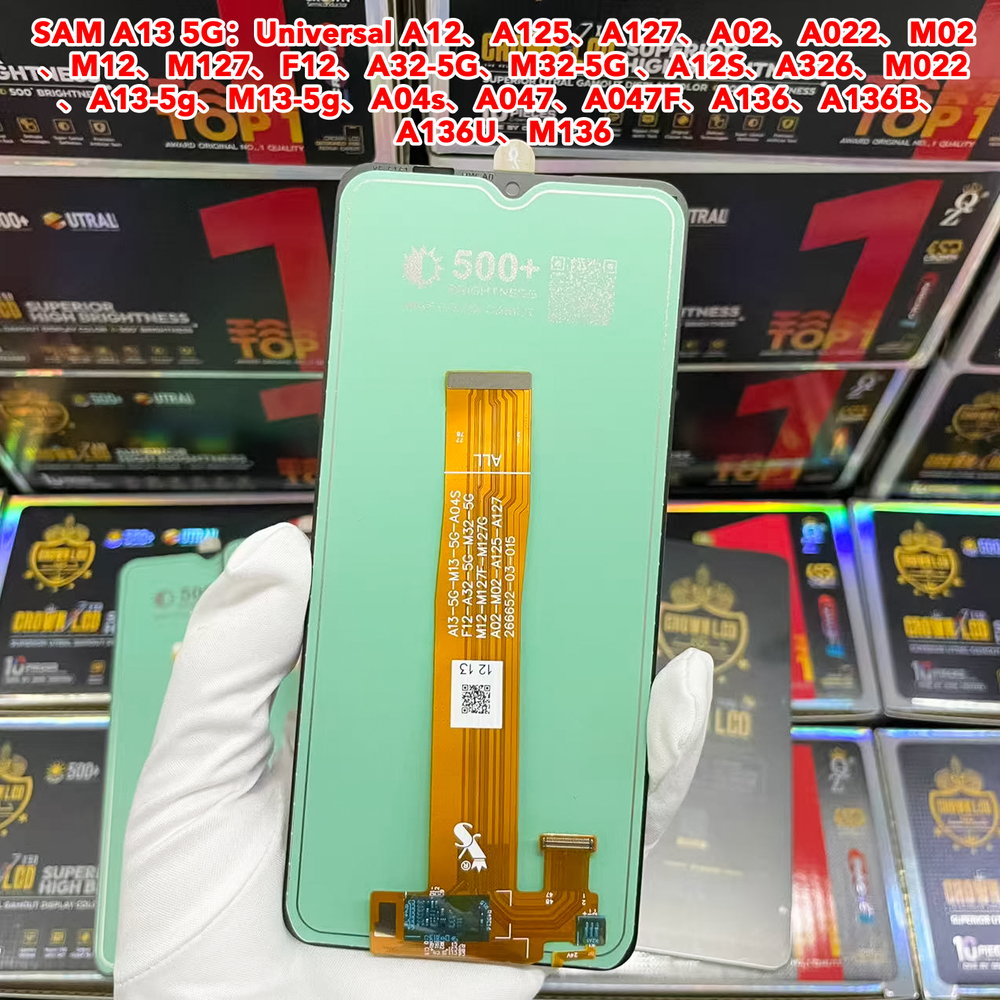Дисплей Samsung A13 5G/ A02/ A12/ A12S/ M02/ A32 5G/ M32 5G/ A04S; бренд Crown (как OR100)
