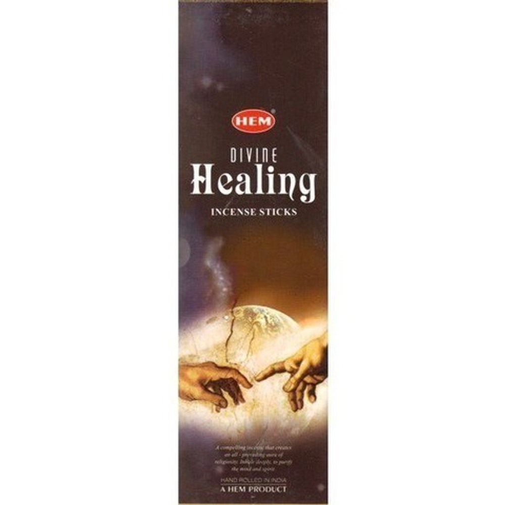 HEM Divine Healing шестигранник Благовоние Божественное Исцеление (кедр, алое вера, шалфей)