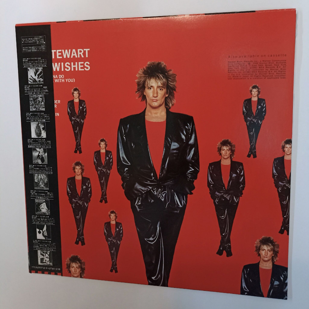 Винтажная виниловая пластинка LP Rod Stewart Body Wishes (Japan 1983)