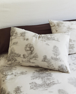 Наволочка Zara Home сатин, хлопок 100%, однотонный, 5154/091