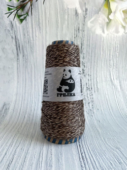 Трикотажная пряжа Льняная вспушенный с мулине