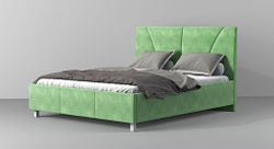 Кровать с системой хранения Naura