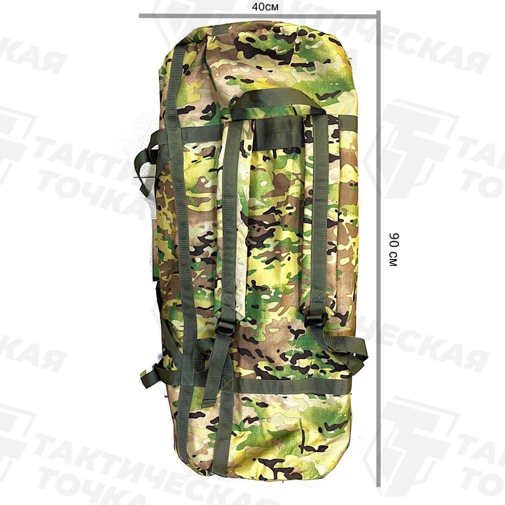 Баул Балу СН76 120л с верт. молнией кардон  мультикам