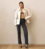 Куртка LIGHT NAPPA, Молочный