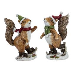 GAEM Фигурка декоративная "Белочка", L10 W7 H15 см, 2в.