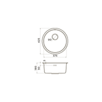 Мойка Omoikiri Toya 42-U/IF-IN нерж. сталь | Нержавеющая сталь