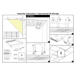 9095 Встраиваемое светодиодное окно BLUE SKY